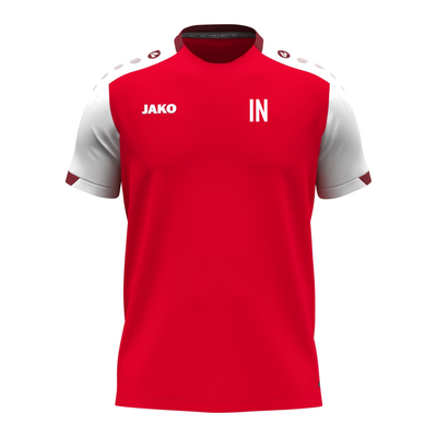 JAKO T-Shirt Dynamic rot/weiß (inkl. Bedruckung) - SGM Rexingen Aktive