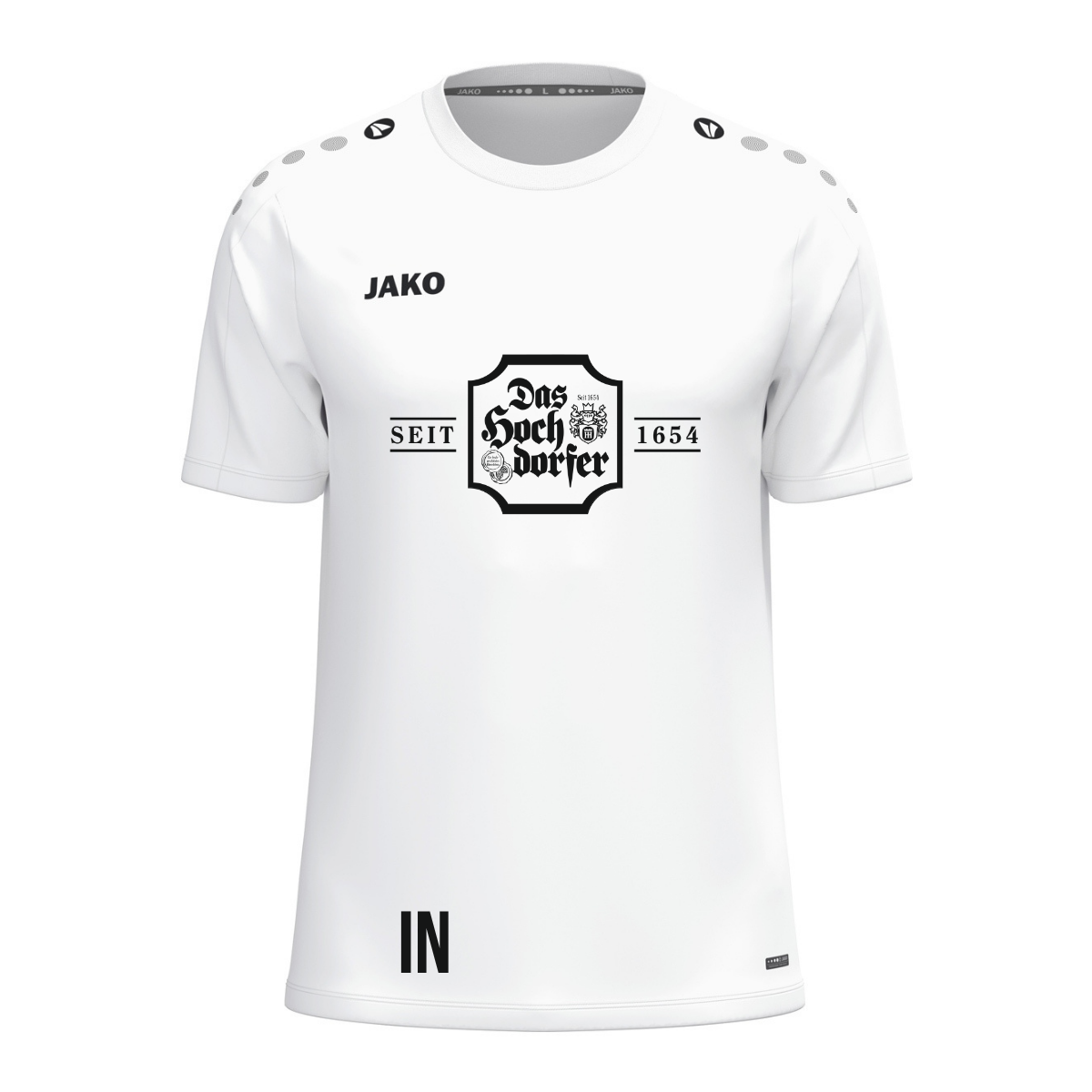 JAKO T-Shirt One Weiß (inkl. Bedruckung) VfL Hochdorf Tennis