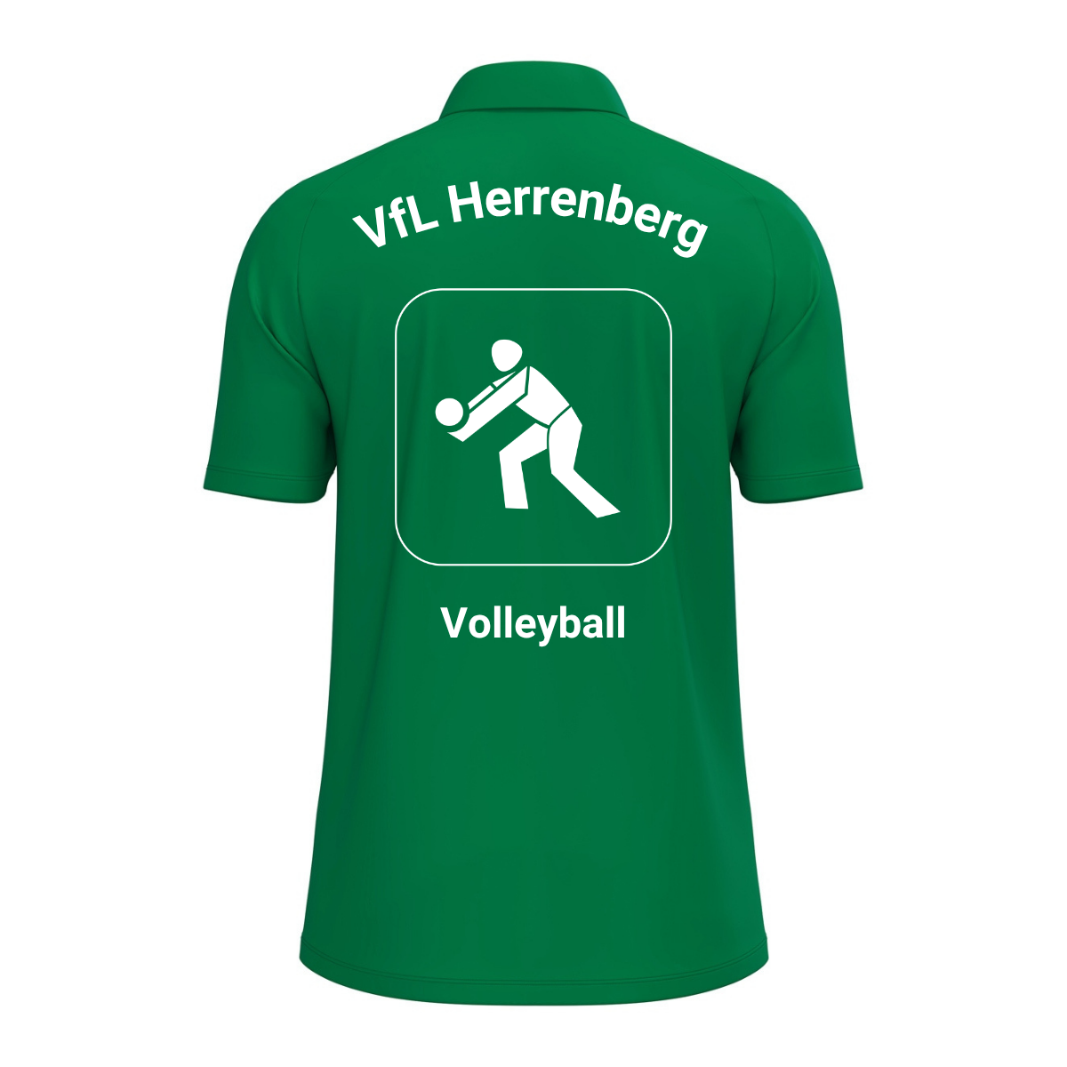 JAKO Poloshirt One Grün (inkl. Bedruckung) - VfL Herrenberg Volleyball