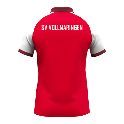 JAKO Poloshirt Dynamic rot/weiß (inkl. Bedruckung) SV Vollmaringen