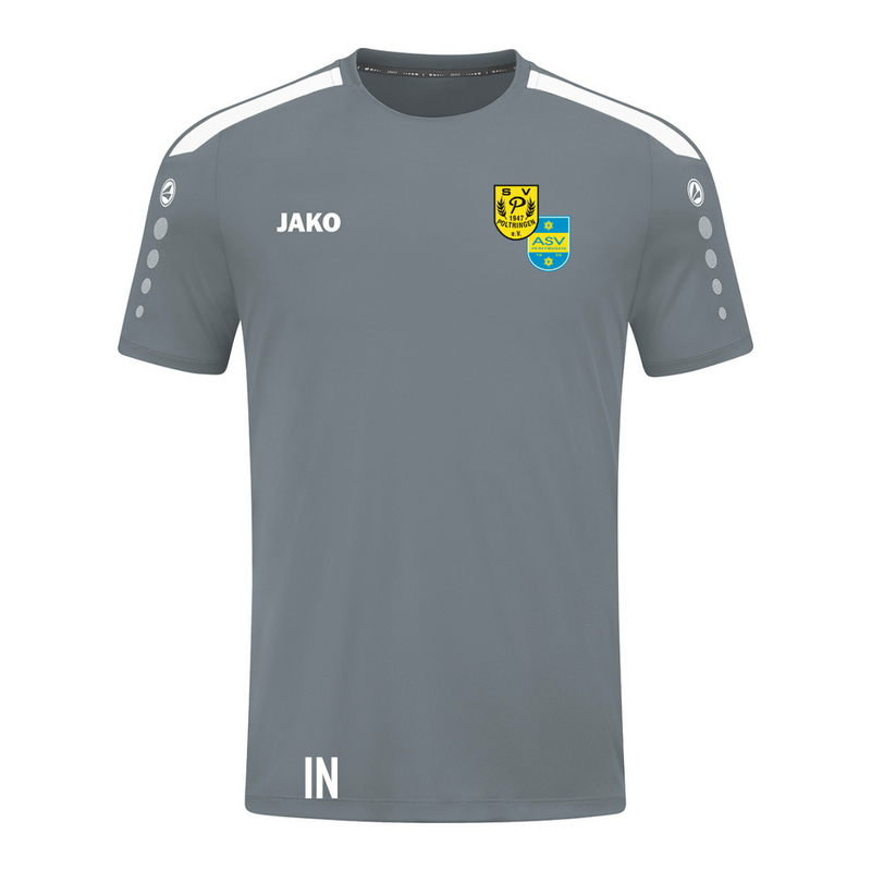 JAKO Trikot Power steingrau (inkl. Bedruckung) - SG Poltringen/Pfäffingen