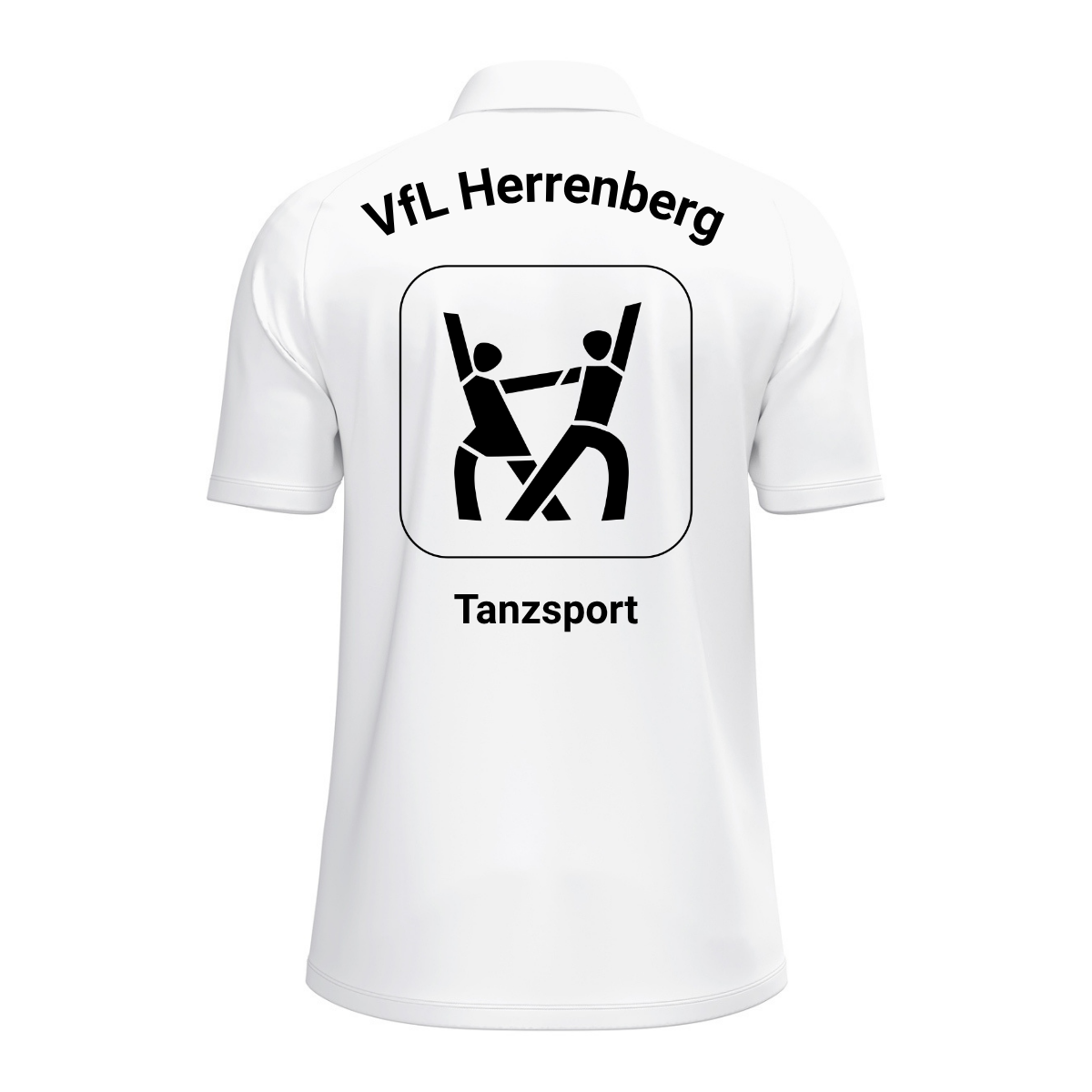 JAKO Poloshirt One Weiß (inkl. Bedruckung) - VfL Herrenberg Tanzsport
