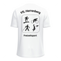 JAKO T-Shirt One Weiß (inkl. Bedruckung) VfL Herrenberg Freizeitsport