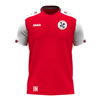 JAKO T-Shirt Dynamic rot/weiß (inkl. Bedruckung) - SGM Rexingen Jugend