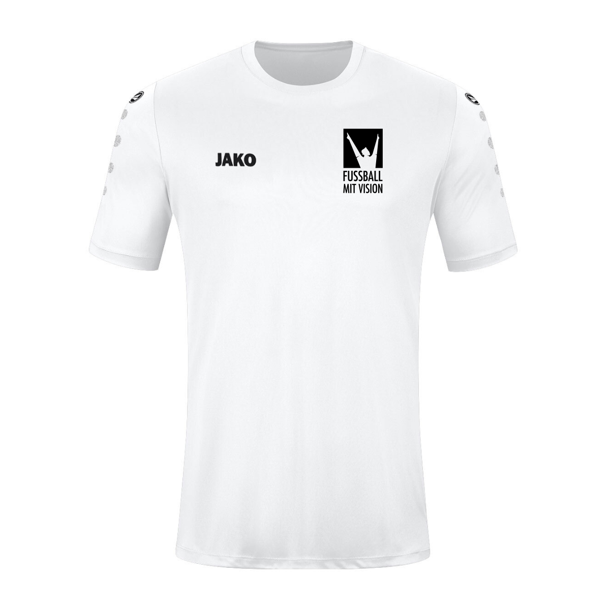 JAKO Trikot TEAM (inkl. Bedruckung) - Weiss - Fussball mit Vision