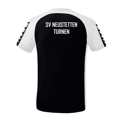 ERIMA Six Wings T-Shirt schwarz/weiß (inkl. Bedruckung) - SV Neustetten Turnen