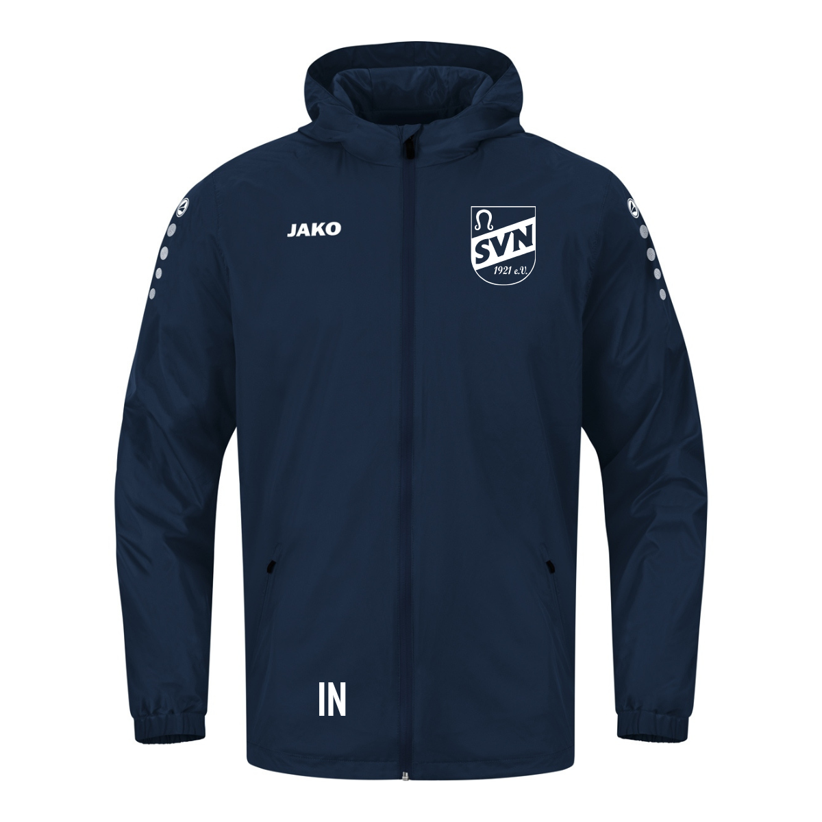 JAKO Regenjacke Team 2.0 marine (inkl. Bedruckung) - SV Nufringen