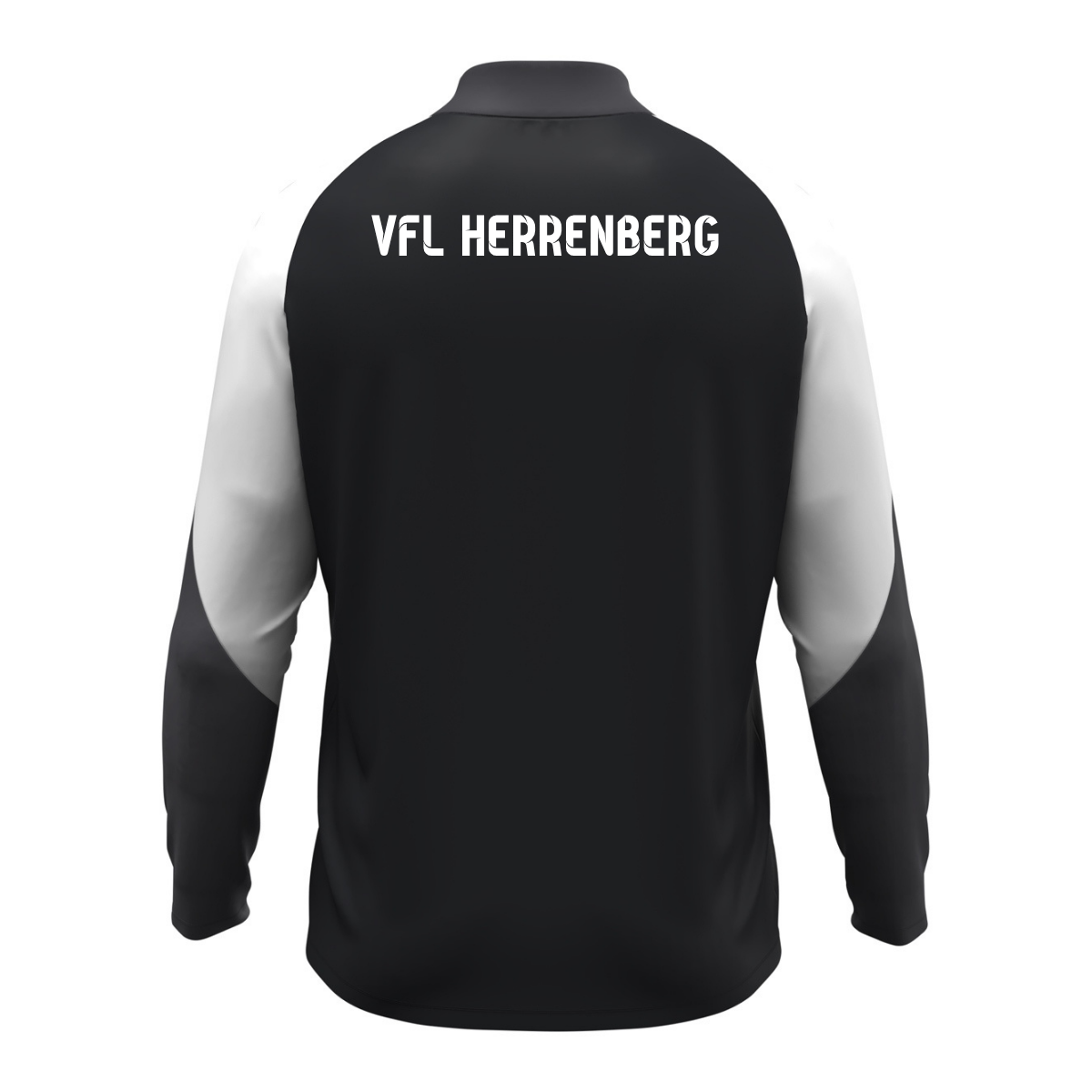 JAKO ZipTop Dynamic schwarz/weiß (inkl. Bedruckung) VfL Herrenberg