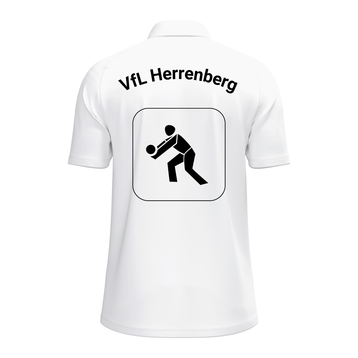 JAKO Poloshirt One Weiß (inkl. Bedruckung) - VfL Herrenberg Volleyball