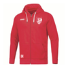 JAKO Kapuzenjacke Base rot (inkl. Bedruckung) - SV Vollmaringen