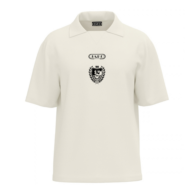 JAKO Polo Wardrobe Off White (inkl. Bedruckung) - SV Vollmaringen