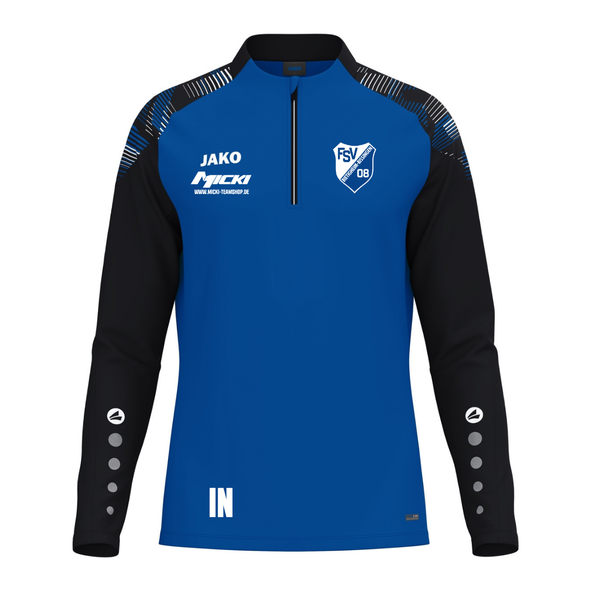 JAKO ZipTop Sonic (inkl. Bedruckung) - FSV 08 Bietigheim-Bissingen