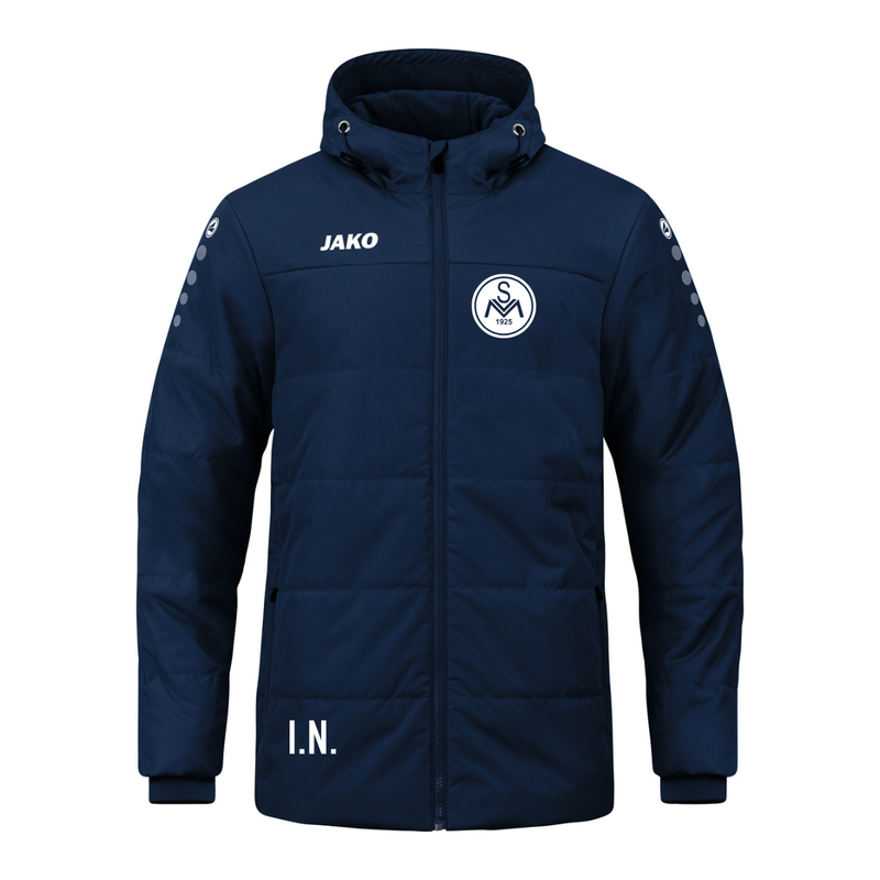 JAKO Coachjacke Team mit Kapuze marine (inkl. Bedruckung) - SV Mötzingen