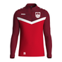 JAKO Ziptop Iconic rot/weinrot (inkl. Bedruckung) - SF Dusslingen
