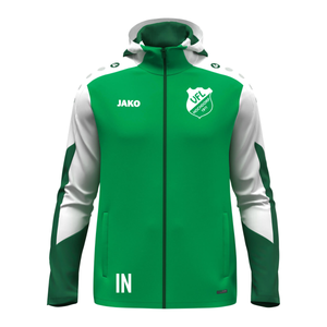 JAKO Kapuzenjacke Dynamic grün/weiß (inkl. Bedruckung) VfL Hochdorf