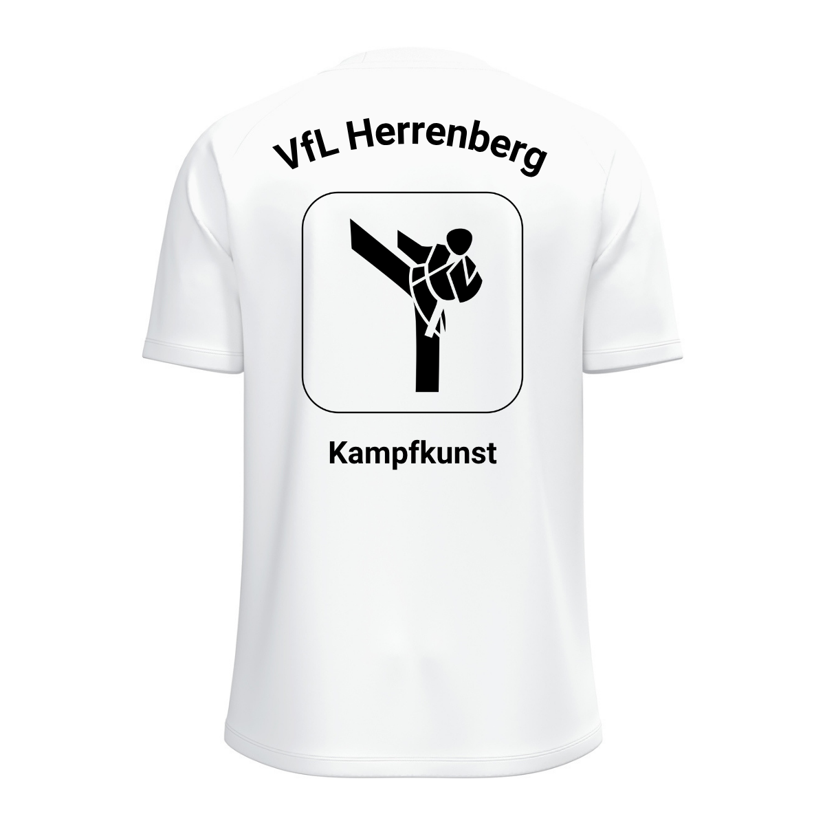 JAKO T-Shirt One Weiß (inkl. Bedruckung) VfL Herrenberg Kampfkunst