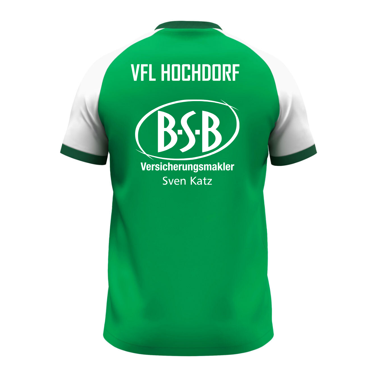 JAKO T-Shirt Dynamic grün/weiß (inkl. Bedruckung) VfL Hochdorf BSB