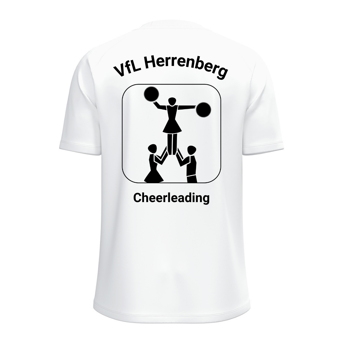 JAKO T-Shirt One Weiß (inkl. Bedruckung) VfL Herrenberg Cheerleading