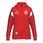 Erima CELEBRATE 125 Kapuzenjacke rot/weiß (inkl. Bedruckung) - TSG Tübingen Volleyball