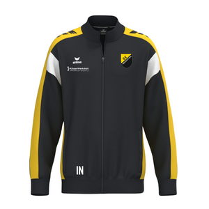 Erima CELEBRATE 125 Polyesterjacke schwarz/gelb(inkl. Bedruckung) - TA Neustetten