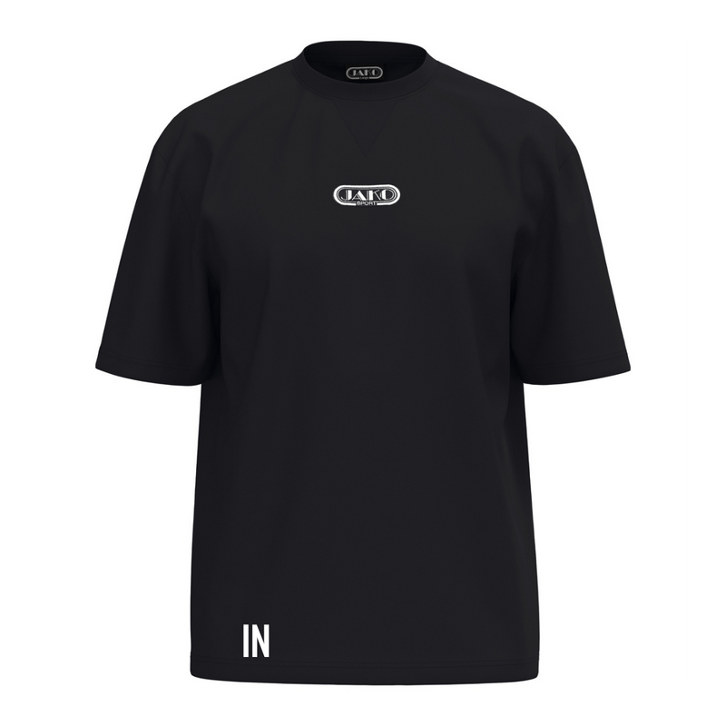 JAKO T-Shirt Wardrobe Schwarz (inkl. Bedruckung) - Nur Initialen