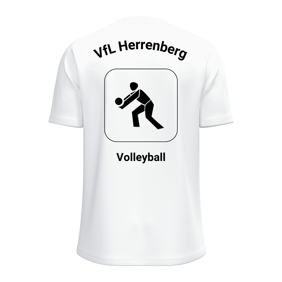 JAKO T-Shirt One Weiß (inkl. Bedruckung) VfL Herrenberg Volleyball