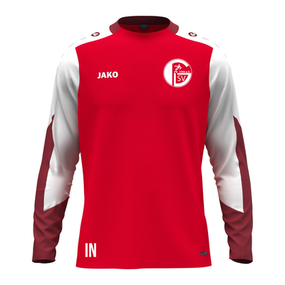 JAKO Longsleeve Dynamic rot/weiß (inkl. Bedruckung) - SV Gültlingen