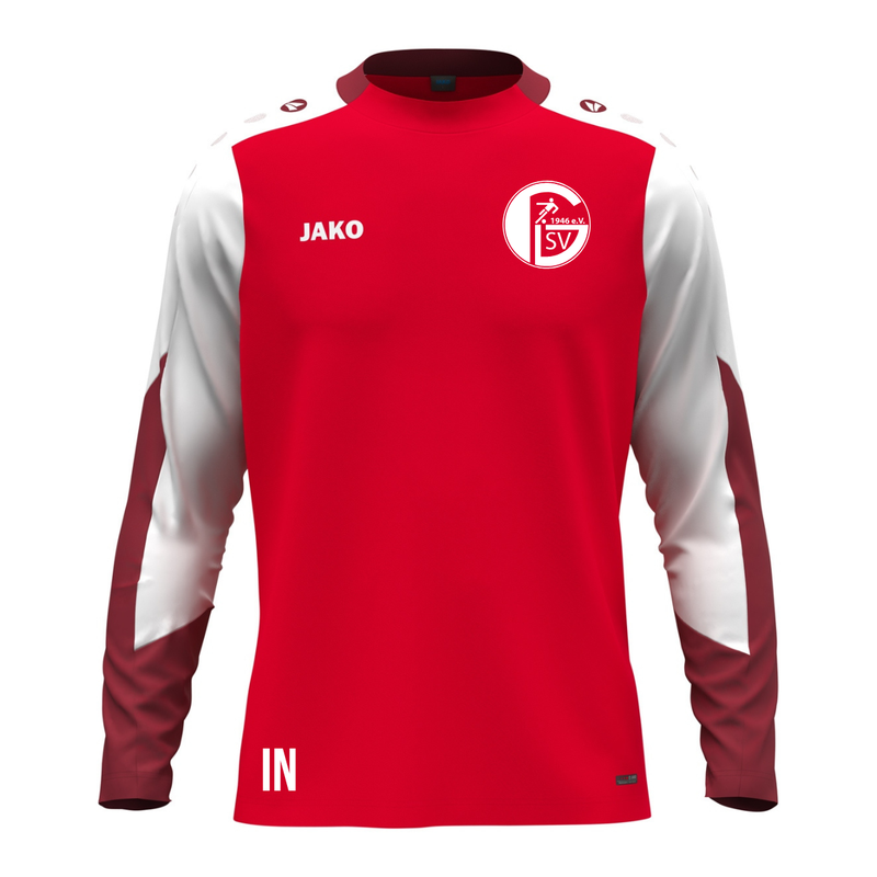JAKO Longsleeve Dynamic rot/weiß (inkl. Bedruckung) - SV Gültlingen
