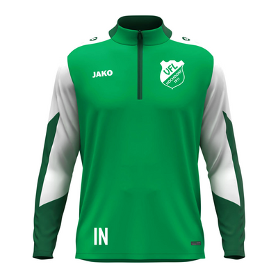 JAKO ZipTop Dynamic grün/weiß (inkl. Bedruckung) VfL Hochdorf