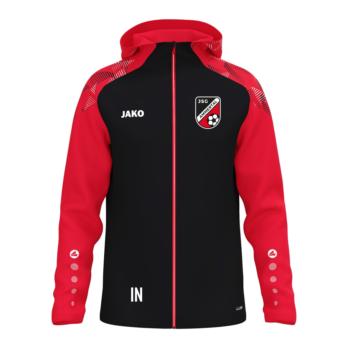 JAKO Kapuzenjacke Sonic (inkl. Bedruckung) - JSG Ammertal