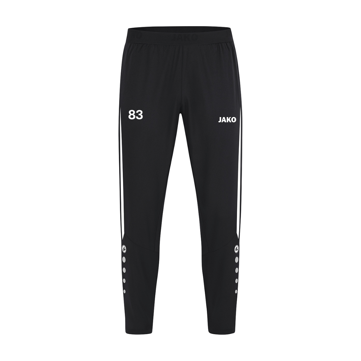 JAKO Freizeithose Power schwarz/weiß Damen/Herren (inkl. Bedruckung) - Sportkreis Tübingen