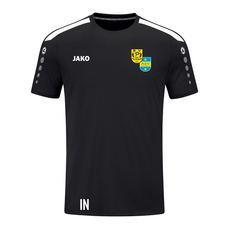 JAKO Trikot Power kurzarm schwarz (inkl. Bedruckung) - SG Poltringen/Pfäffingen
