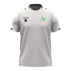 JAKO T-Shirt Dynamic grau/weiß (inkl. Bedruckung) VfL Herrenberg