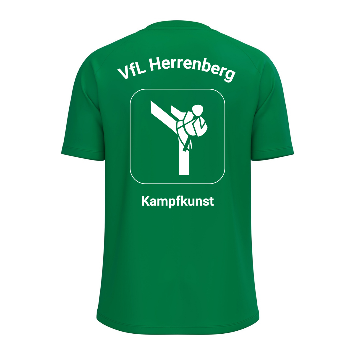JAKO T-Shirt One Grün (inkl. Bedruckung) - VfL Herrenberg Kampfkunst