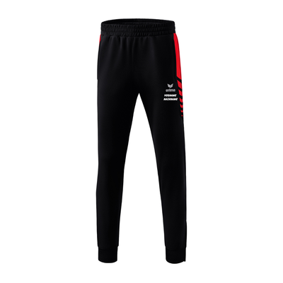 ERIMA Six Wings Worker Hose schwarz/rot (inkl. Bedruckung) - SV Rosenfeld Tischtennis