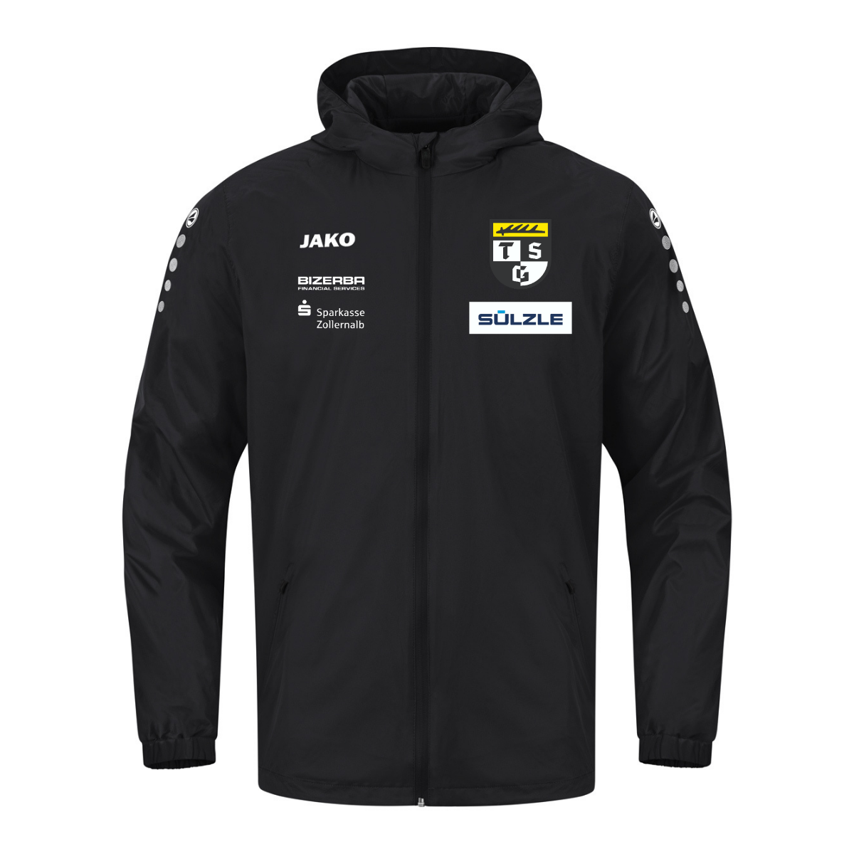 JAKO Allwetterjacke Team 2.0 schwarz (inkl. Bedruckung) - TSG Balingen Erste Mannschaft Trainer