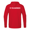 JAKO Kapuzenjacke Base rot (inkl. Bedruckung) - SV Vollmaringen