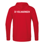 JAKO Kapuzenjacke Base rot (inkl. Bedruckung) - SV Vollmaringen