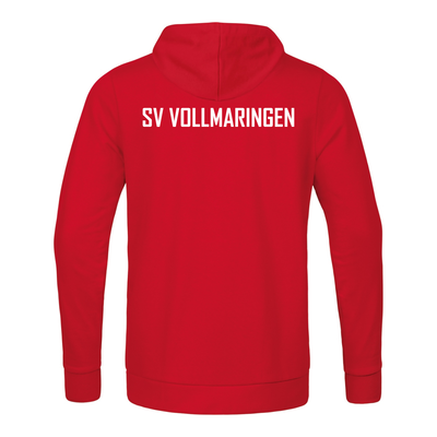 JAKO Kapuzenjacke Base rot (inkl. Bedruckung) - SV Vollmaringen