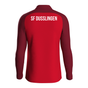 JAKO Ziptop Iconic rot/weinrot (inkl. Bedruckung) - SF Dusslingen