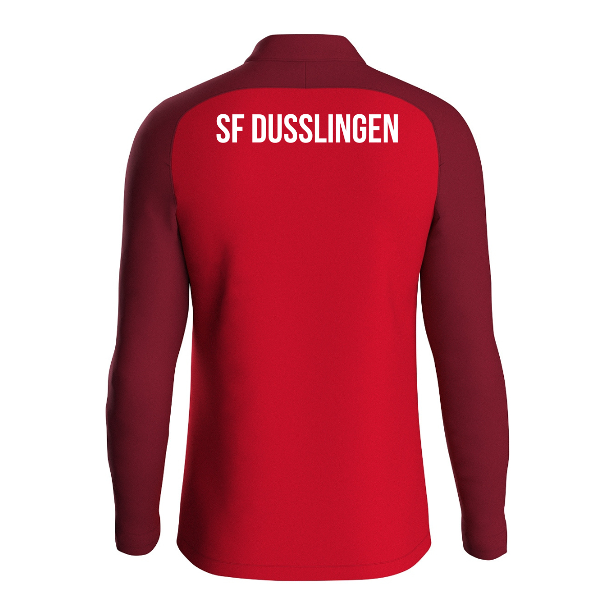JAKO Ziptop Iconic rot/weinrot (inkl. Bedruckung) - SF Dusslingen