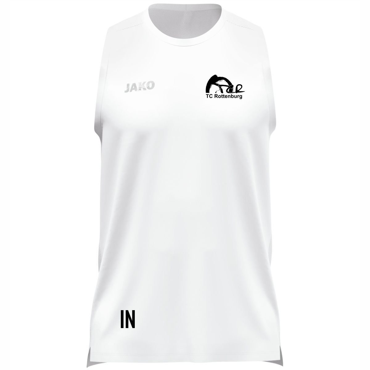 JAKO Tanktop Light Flow weiß (inkl. Bedruckung) - TC Rottenburg