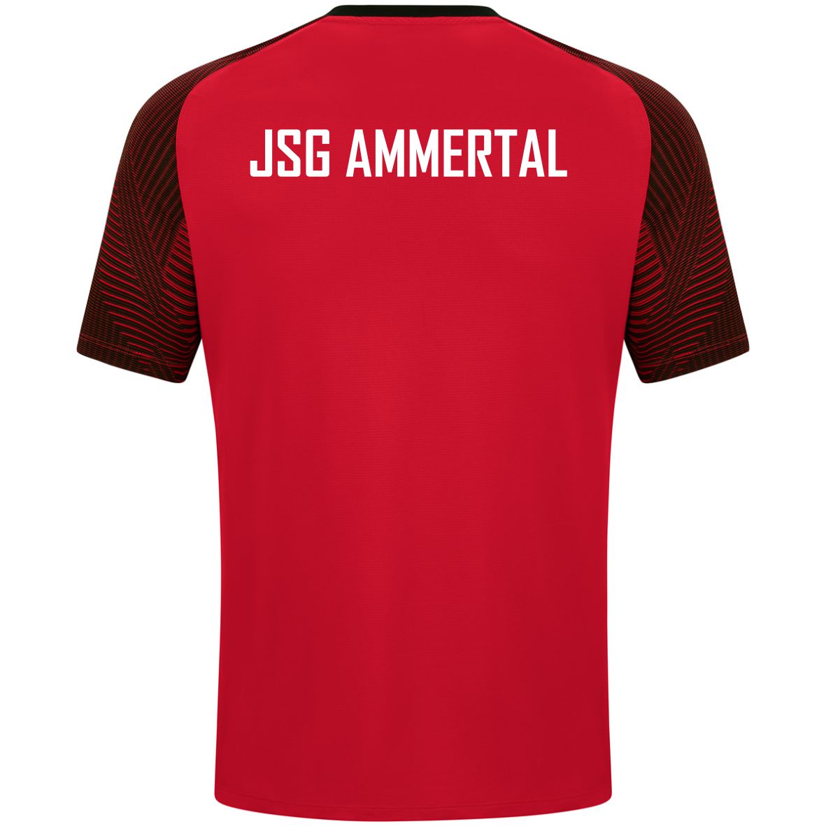 JAKO T-Shirt PERFORMANCE (inkl. Bedruckung) - Rot/Schwarz - JSG Ammertal