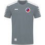 JAKO T-Shirt POWER (Baumwolle) (inkl. Bedruckung) - Steingrau - SGM Hailfingen/Oberndorf
