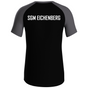 JAKO T-Shirt Iconic (inkl. Bedruckung) schwarz/anthrazit - SGM Eichenberg