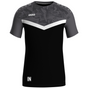 JAKO T-Shirt Iconic (inkl. Bedruckung) schwarz/anthrazit - SGM Eichenberg