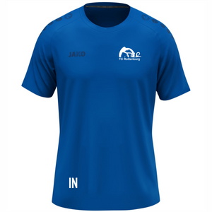 JAKO T-Shirt Light Flow royal (inkl. Bedruckung) - TC Rottenburg