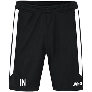 JAKO Short POWER (inkl. Bedruckung) - Schwarz/Weiss