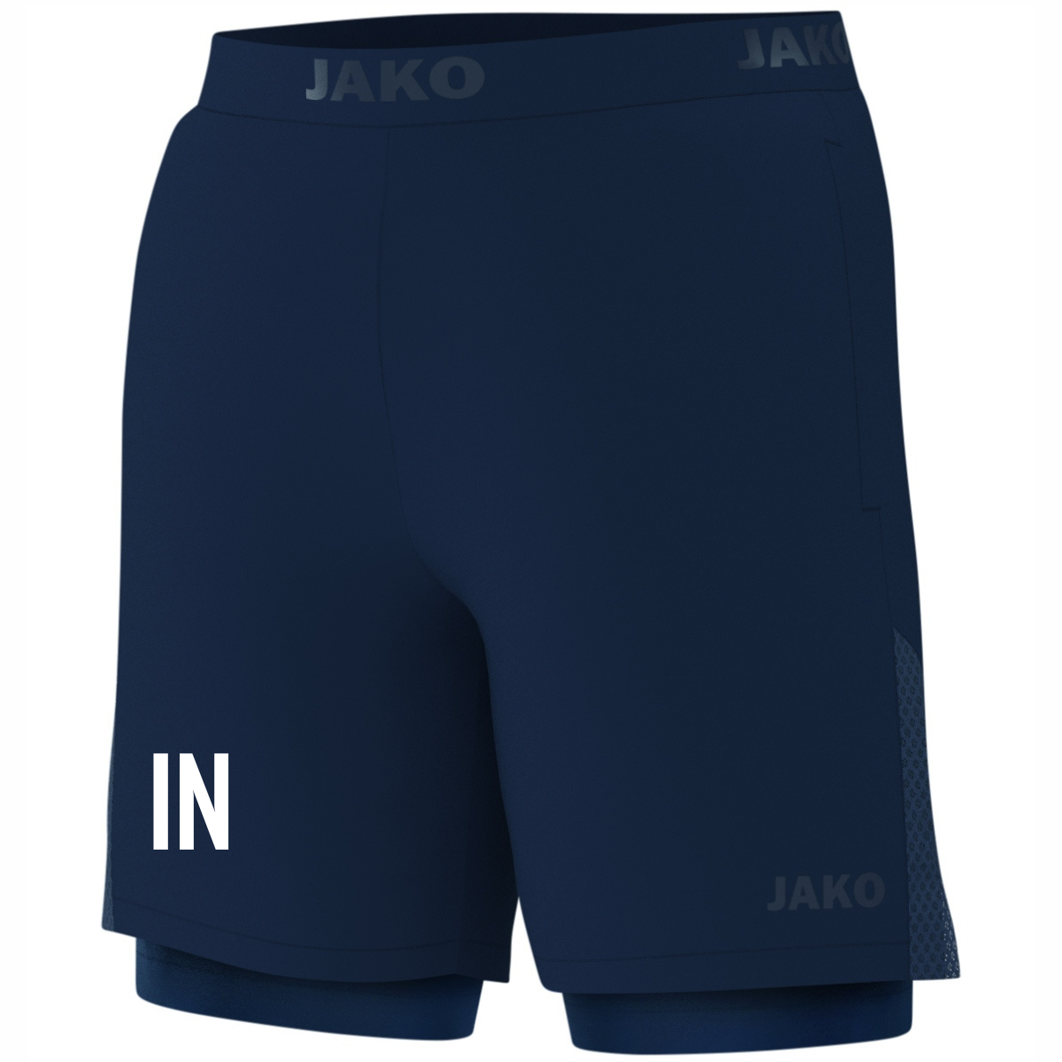 JAKO 2-in-1 Short Power marine (inkl. Bedruckung) - TC Rottenburg