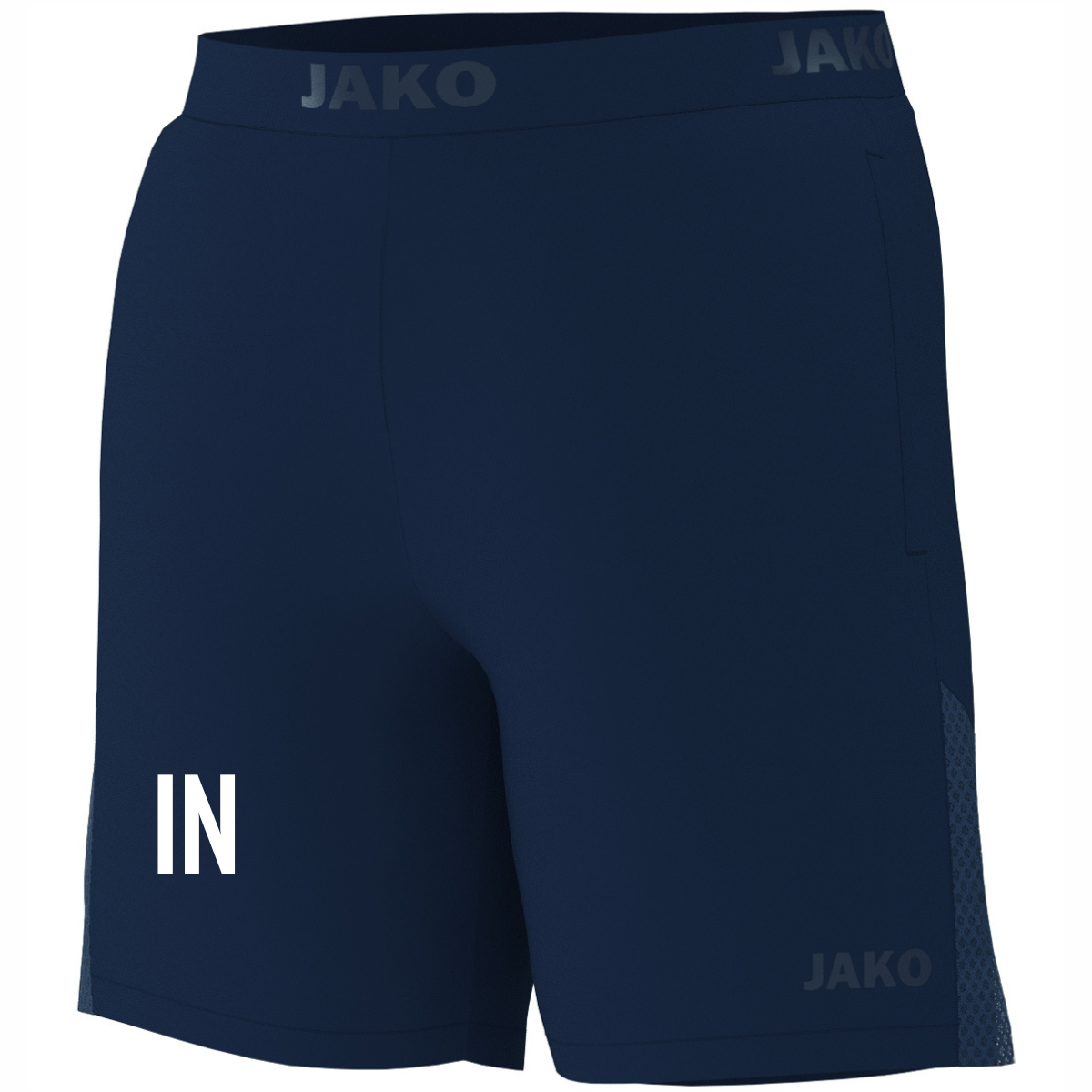 JAKO Running Short Power marine (inkl. Bedruckung) - TC Rottenburg